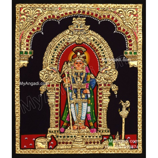 Palani Murugan Tanjore Paintings