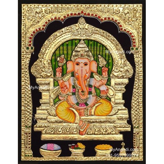 Vinayagar Tanjore Painting