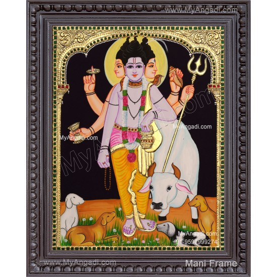 Dattatreya Tanjore Painting