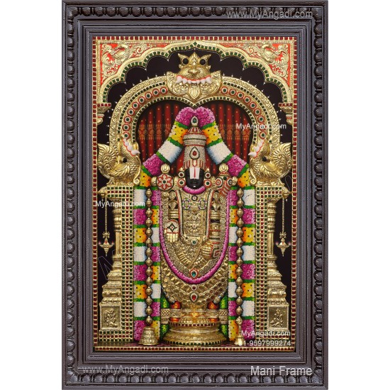 Balaji 3d Tanjore Painting
