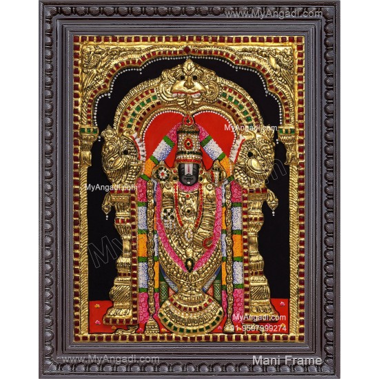 Balaji 3d Tanjore Painting