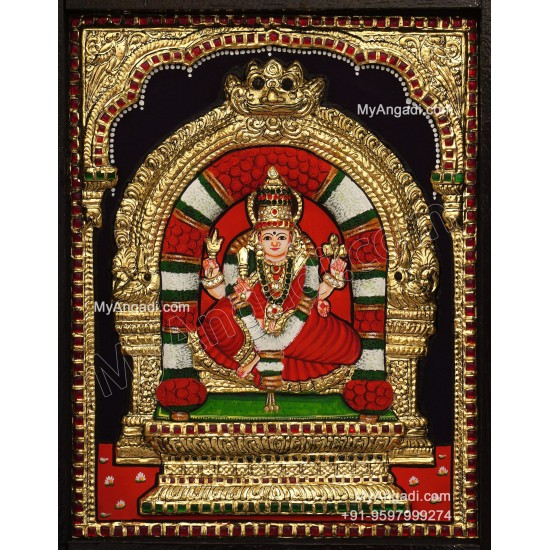 Kuladeivam 3D Tanjore Painting