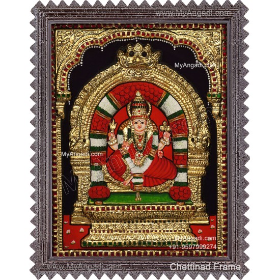 Kuladeivam 3D Tanjore Painting