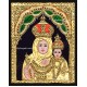 Mary with Jesus Christ Tanjore Painting