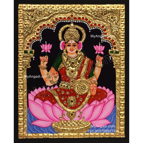 Lakshmi Tanjore Painting