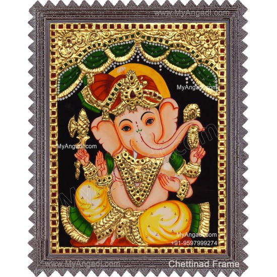 Ganesha Tanjore Painting