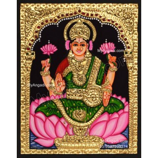 Mahalakshmi Tanjore Painting