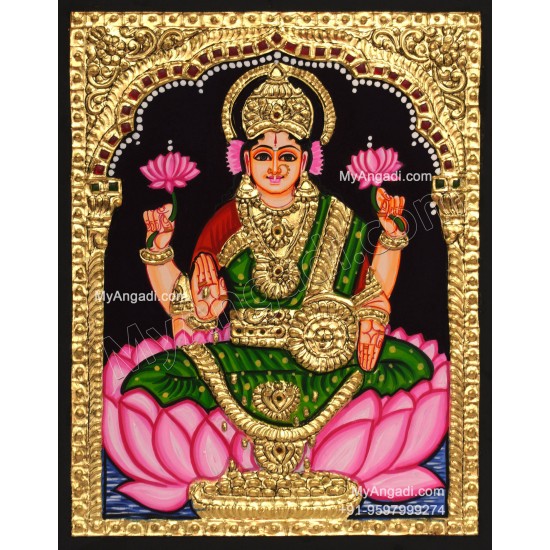 Mahalakshmi Tanjore Painting