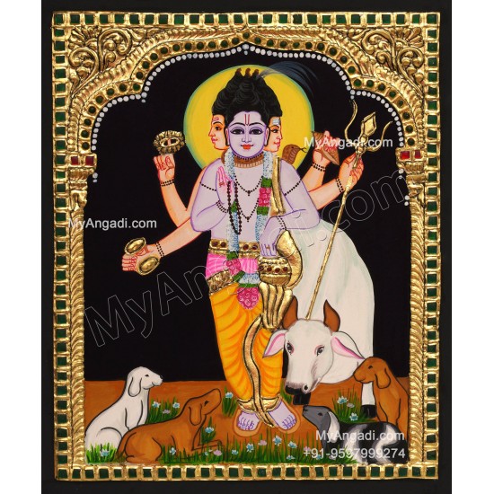 Dattatreya Tanjore Painting