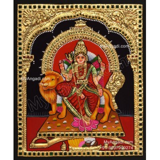Chamundeshwari Tanjore Painting