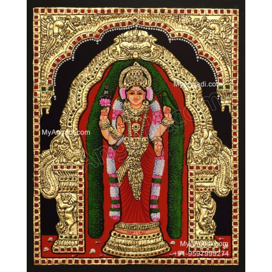 Kannika Parameswari Tanjore Painting