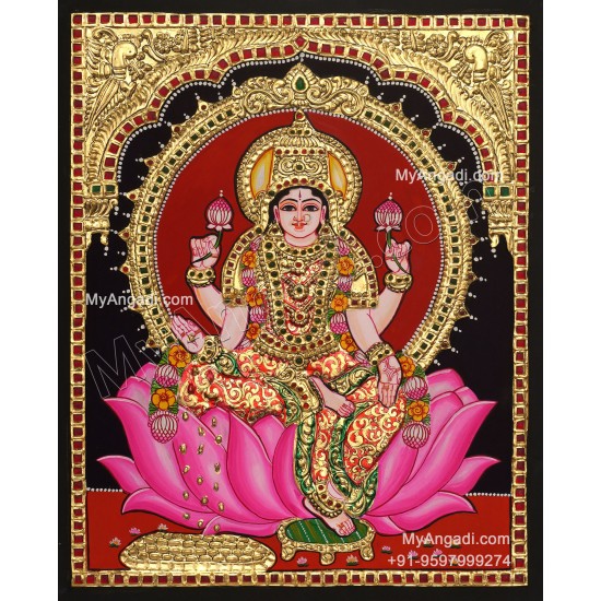 Mahalakshmi Tanjore Painting