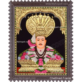 Sidda Rameshwar Swami Tanjor Painting