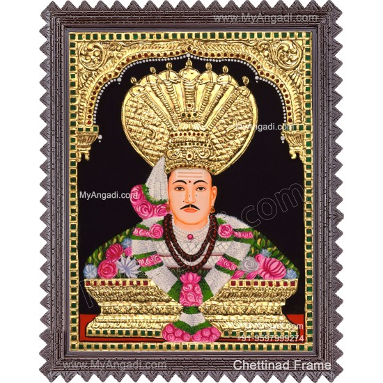 Sidda Rameshwar Swami Tanjor Painting