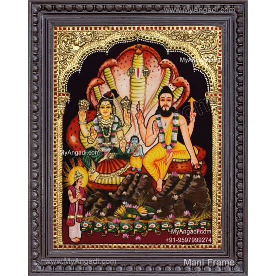 Jamadagni Munivar Renuka Devi Tanjore Painting 