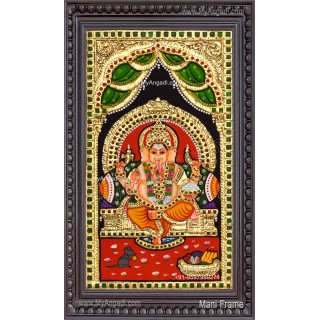 Ganesha Tanjore Painting