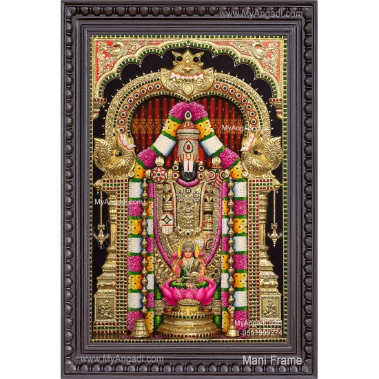 Balaji Lakshmi 3D Tanjore Painting