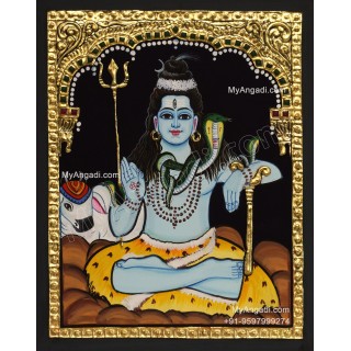  Lord Shiva Tanjore Painting