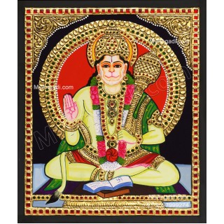Hanuman Tanjore Painting