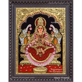 Gajalakshmi Tanjore Painting