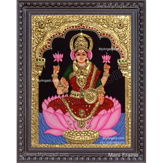 Mahalakshmi Tanjore Painting