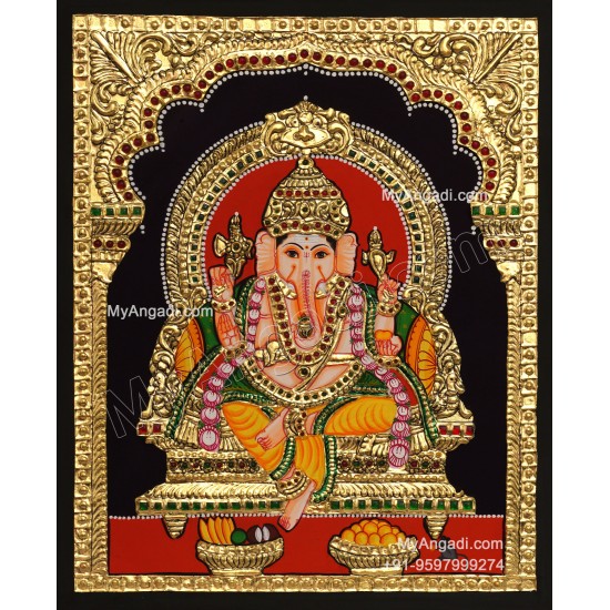 Pillaiyar Tanjore Paintings