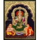 Kamatchi Amman Sankarar Kanchi Periyavar Tanjore Painting