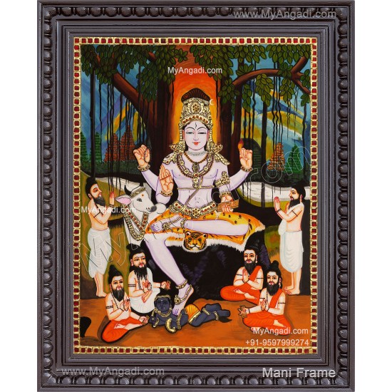 Dakshinamurthi Tanjore Painting