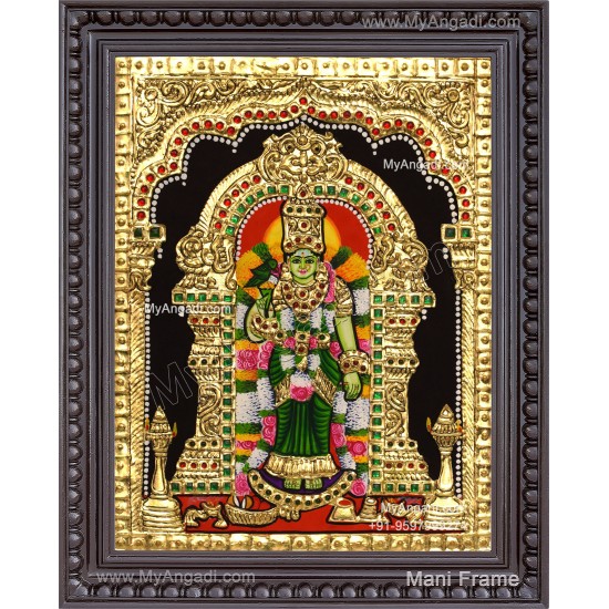 Meenakshi Amman Tanjore Painting