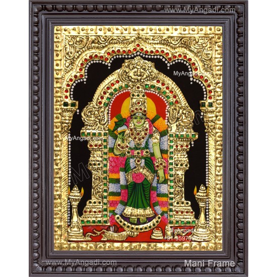 Meenakshi Amman Tanjore Painting