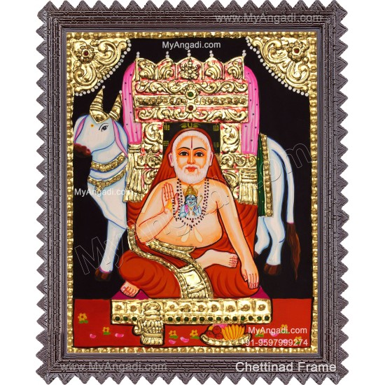 Ragavendra Tanjore Painting, Saint Tanjore Painting