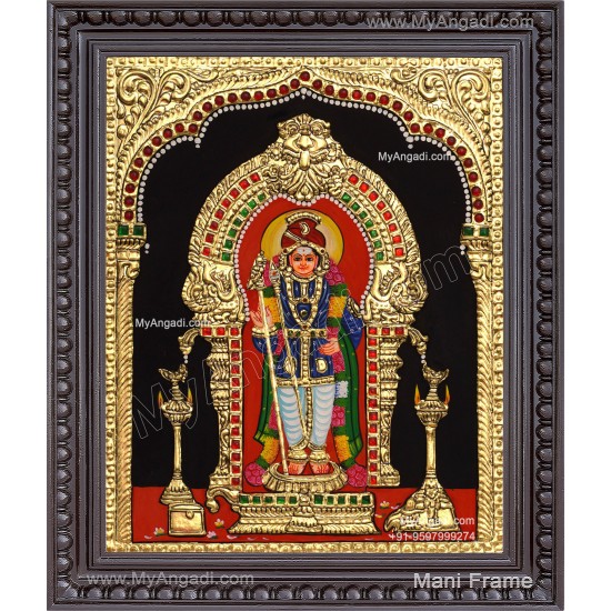 Palani Murugan Tanjore Painting