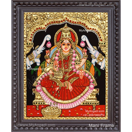 Gajalakshmi Tanjore Painting