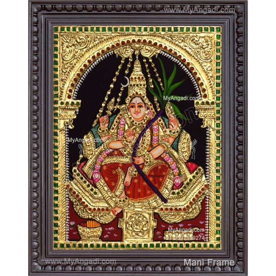 Raja Rajeshwari Tanjore Painting