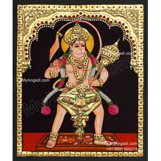 Hanuman Tanjore Painting