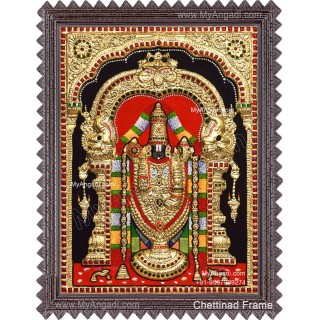 2D Balaji Tanjore Painting
