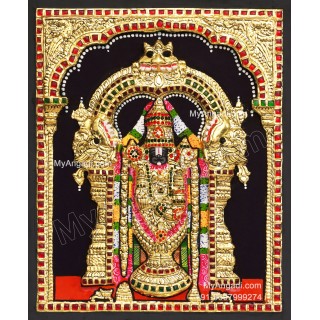 3D Balaji Tanjore Painting