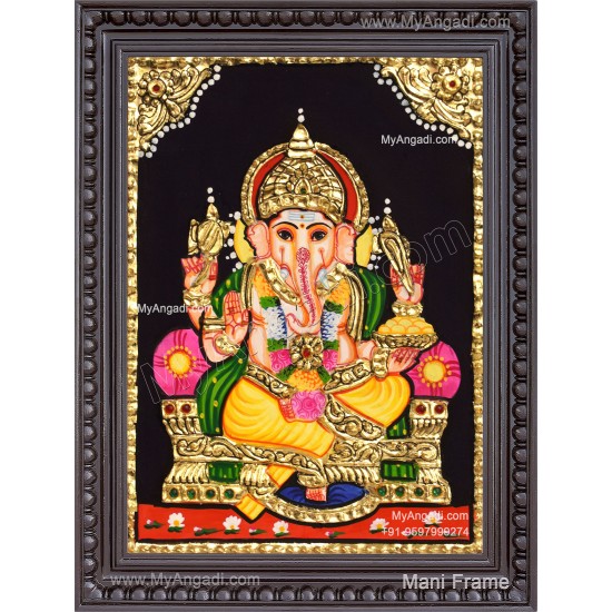 Ganesha Tanjore Painting
