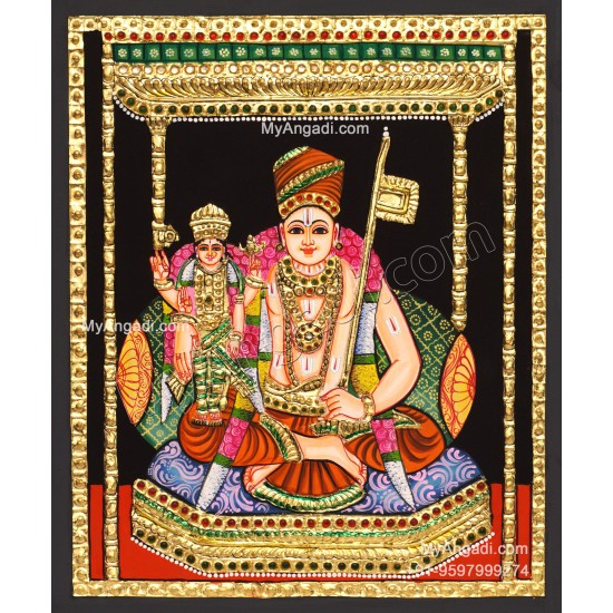 Ramanujar Tanjore Painting