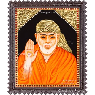 Saibaba Tanjore Painting