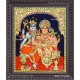 Shivan Family Tanjore Painting