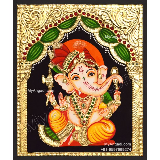 Ganesh Tanjore Painting