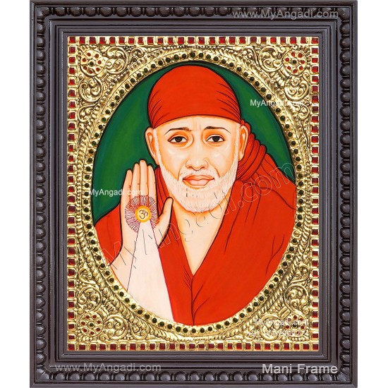 Saibaba Tanjore Painting