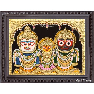 Jagannathar -  Tanjore Painting