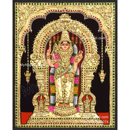 Thiruchendhur Murugan Tanjore Painting