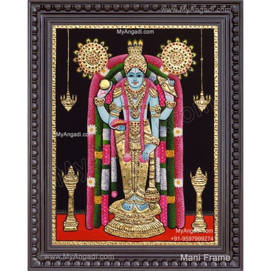 Guruvayurappan Tanjore Painting