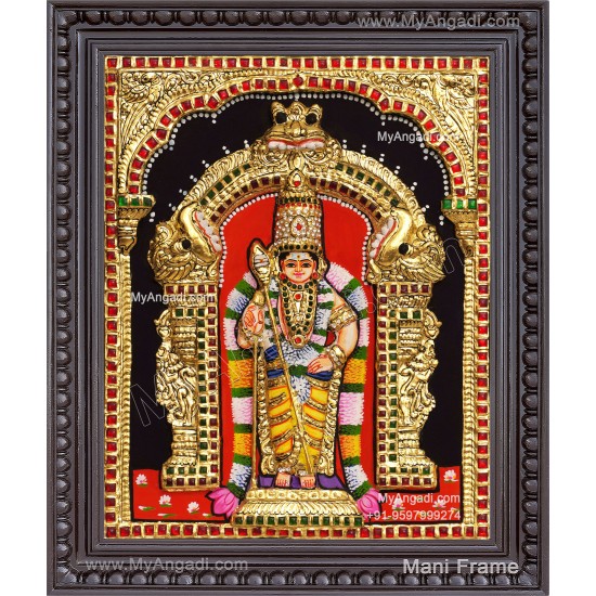 Murugan 3D Tanjore Painting