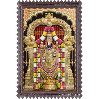 Balaji 3d Tanjore Painting