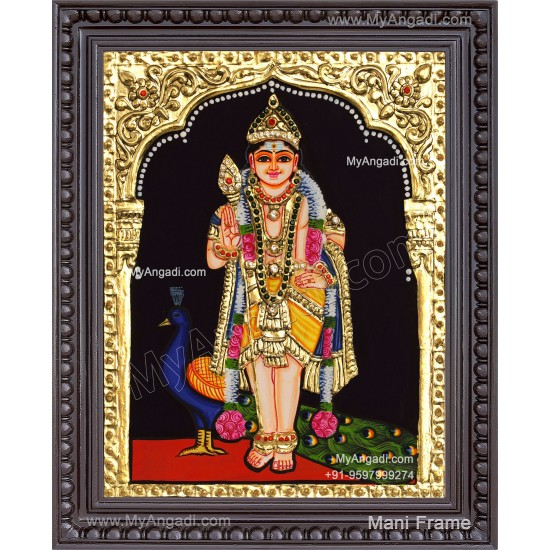 Murugan Tanjore Painting