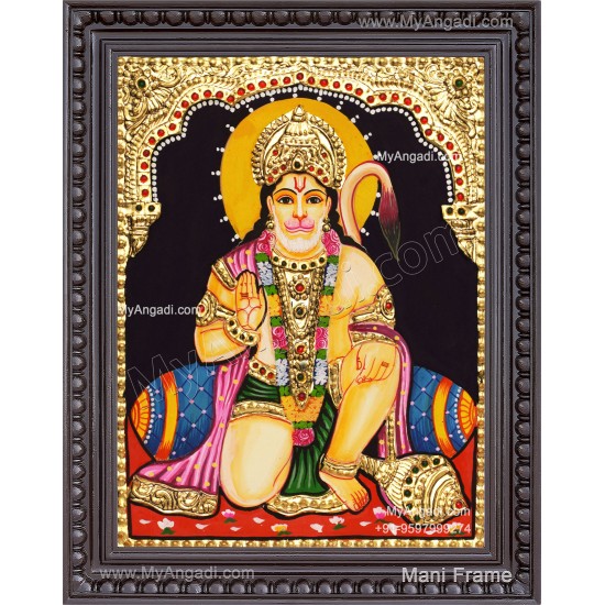 Hanuman Tanjore Painting